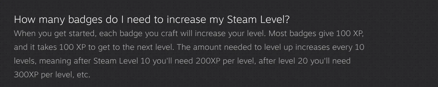 Steam Levelws Steam Level Calculator: XP, Badges and Cost to Level Up | Virtwave